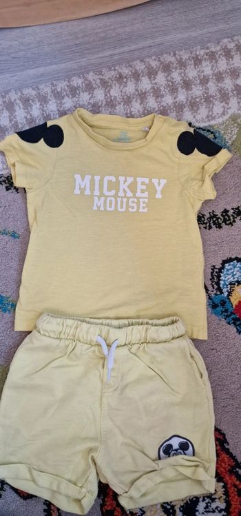 Ensemble 18 mois Mickey