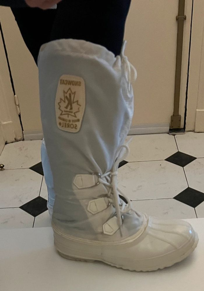 Bottes après-ski vintage 38 - Sorel made in Canada - photo numéro 5