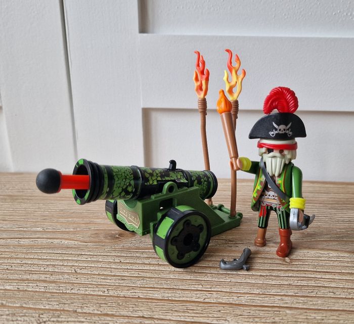 Playmobil 6162 Capitaine pirate avec canon