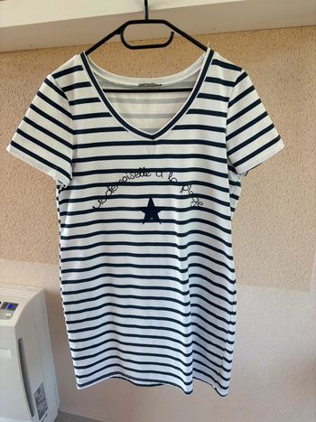 Robe Marinière Mademoiselle à la plage