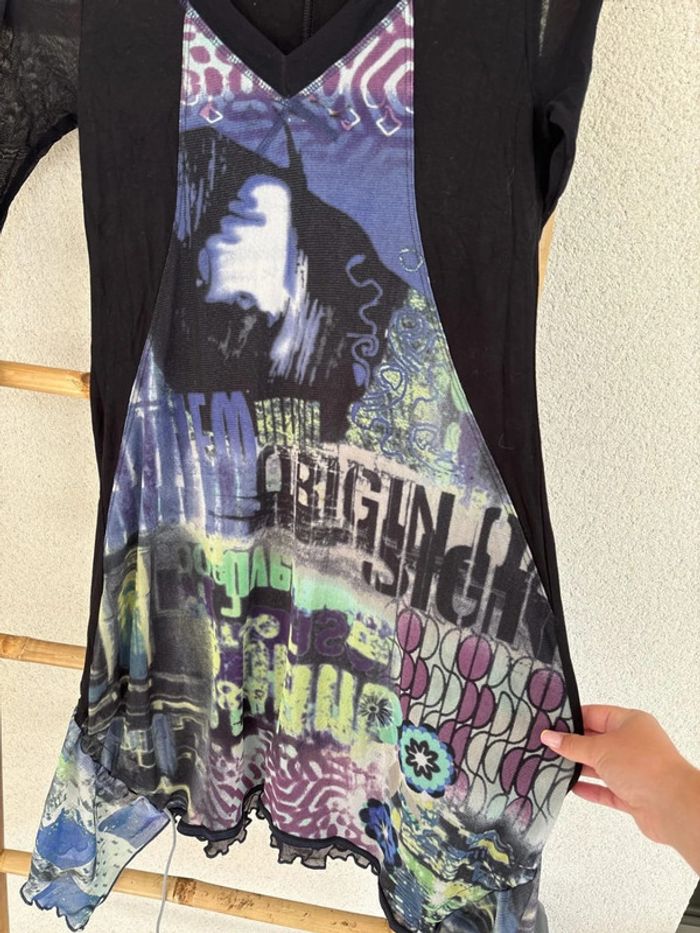 Robe boho punk bohème asymétrique Mado et les autres Taille S/36 - photo numéro 5