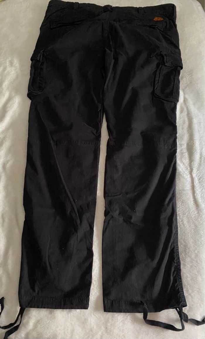 Pantalon Cargo Noir Schott W38 T 48-50 - photo numéro 2