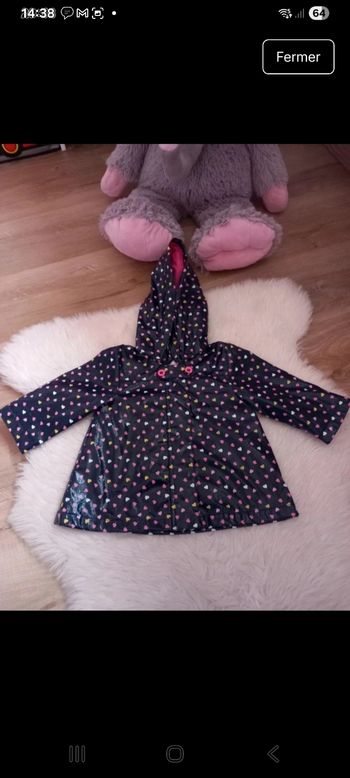 Très jolie veste parka 6 mois Gémo