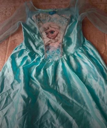 Robe reine des neiges 5/6 ans