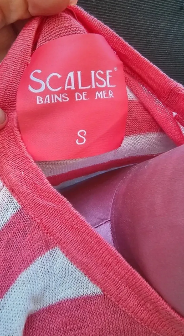🪷pull fin scalise bains de mer - photo numéro 2