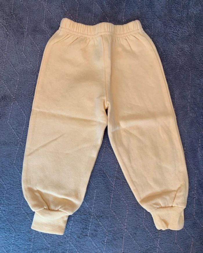 Jogging jaune garçon taille 6 mois