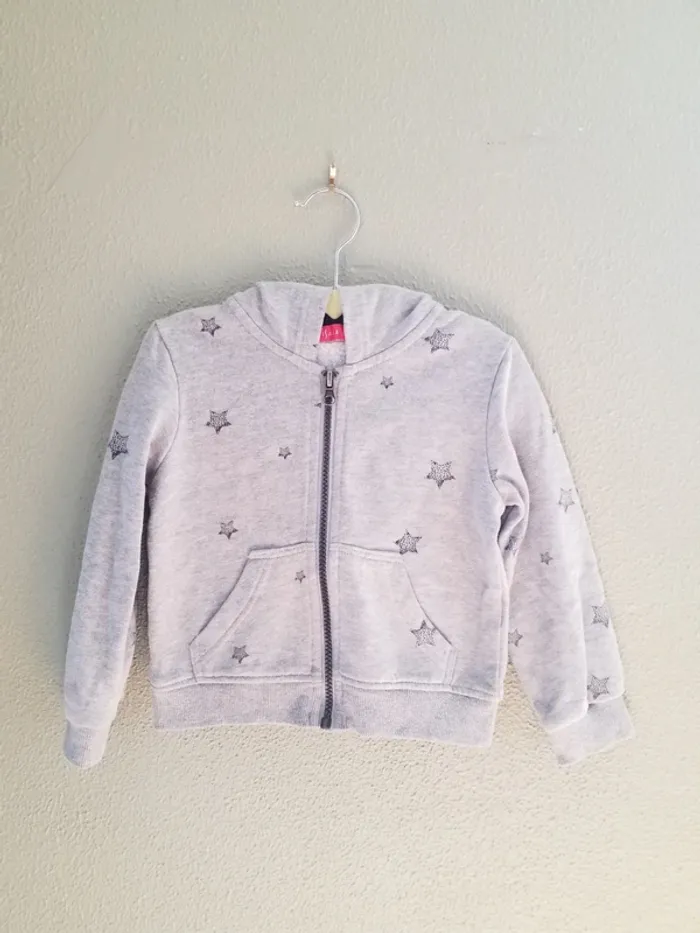 Sweat zippe tissaia 3 ans
