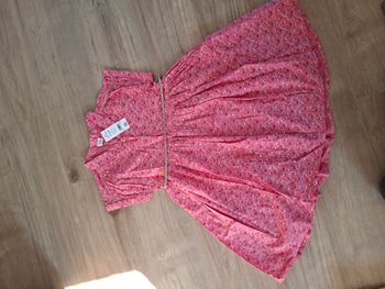 Robe courte été rose TAO 12 ans 