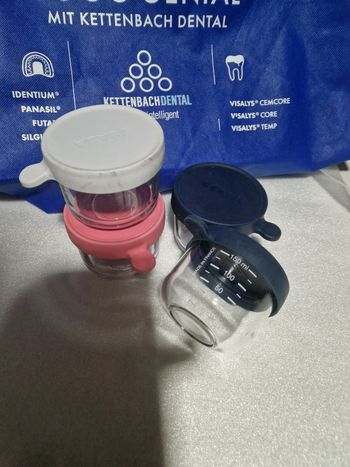 Pots en verre   150ml