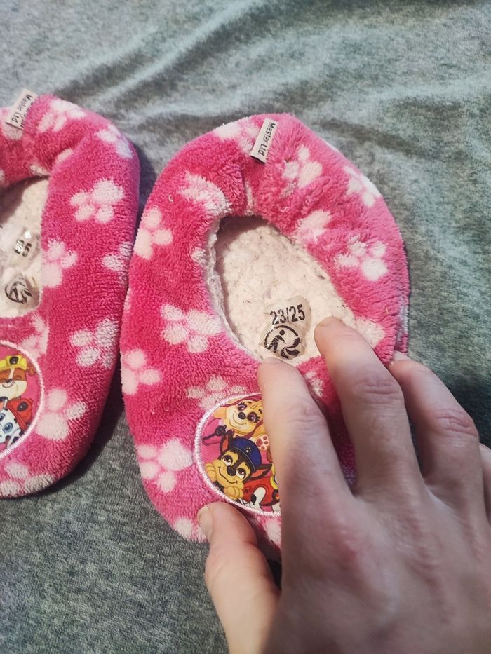 Chaussons 23/25 pat patrouille - photo numéro 2