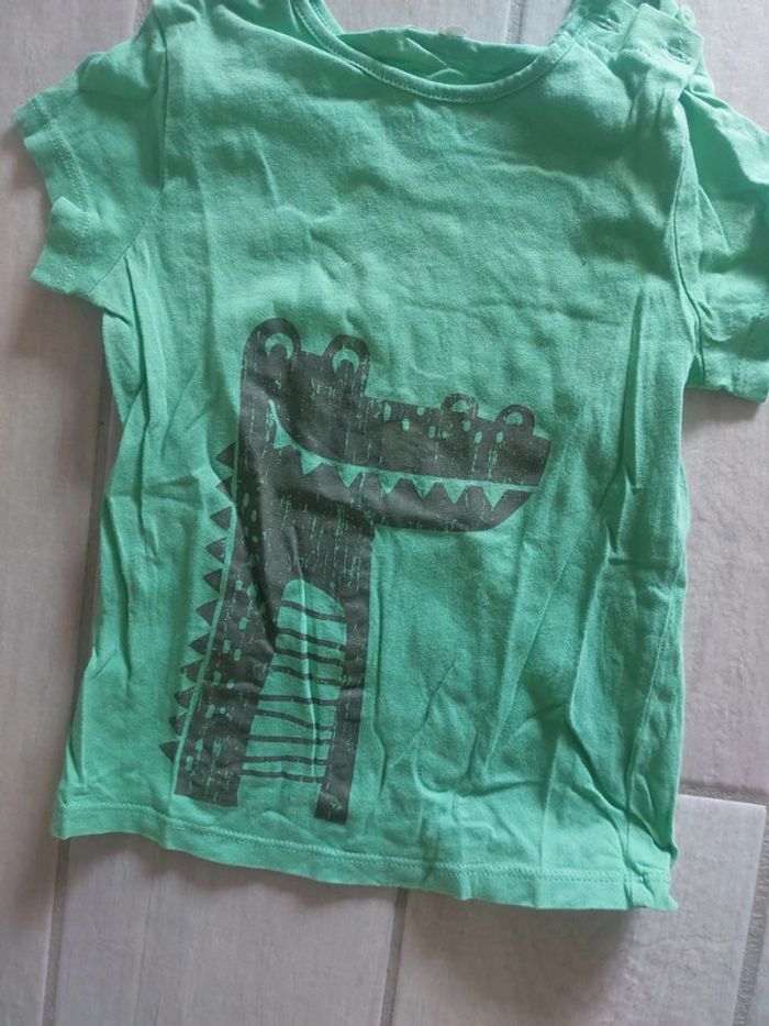 Lot de 8 t-shirts 36 mois (90-97 cm) très bon état - photo numéro 11