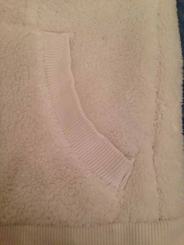 Gilet à capuche en fourrure polaire - photo numéro 4