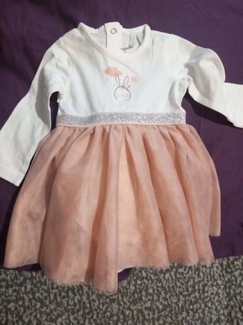 Robe body taille 1 mois 54cm orchestra