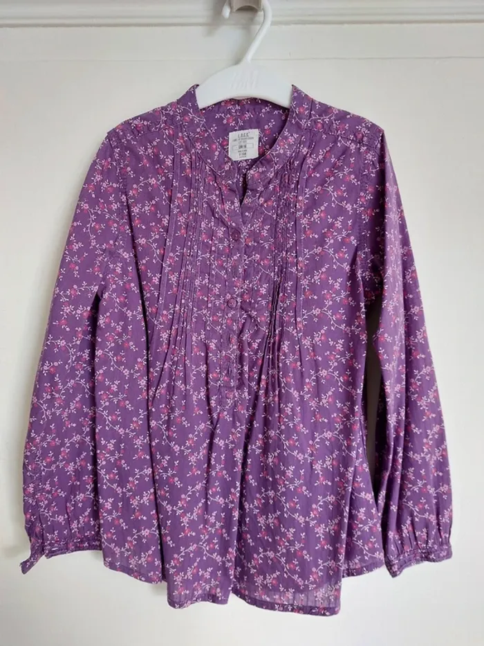 Chemise légère fleurie 6A