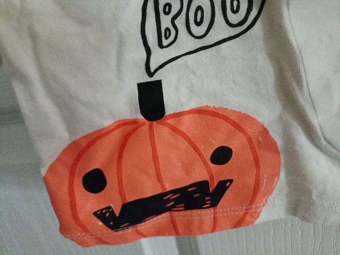 Tee-shirt manches longues bébé Halloween - photo numéro 4