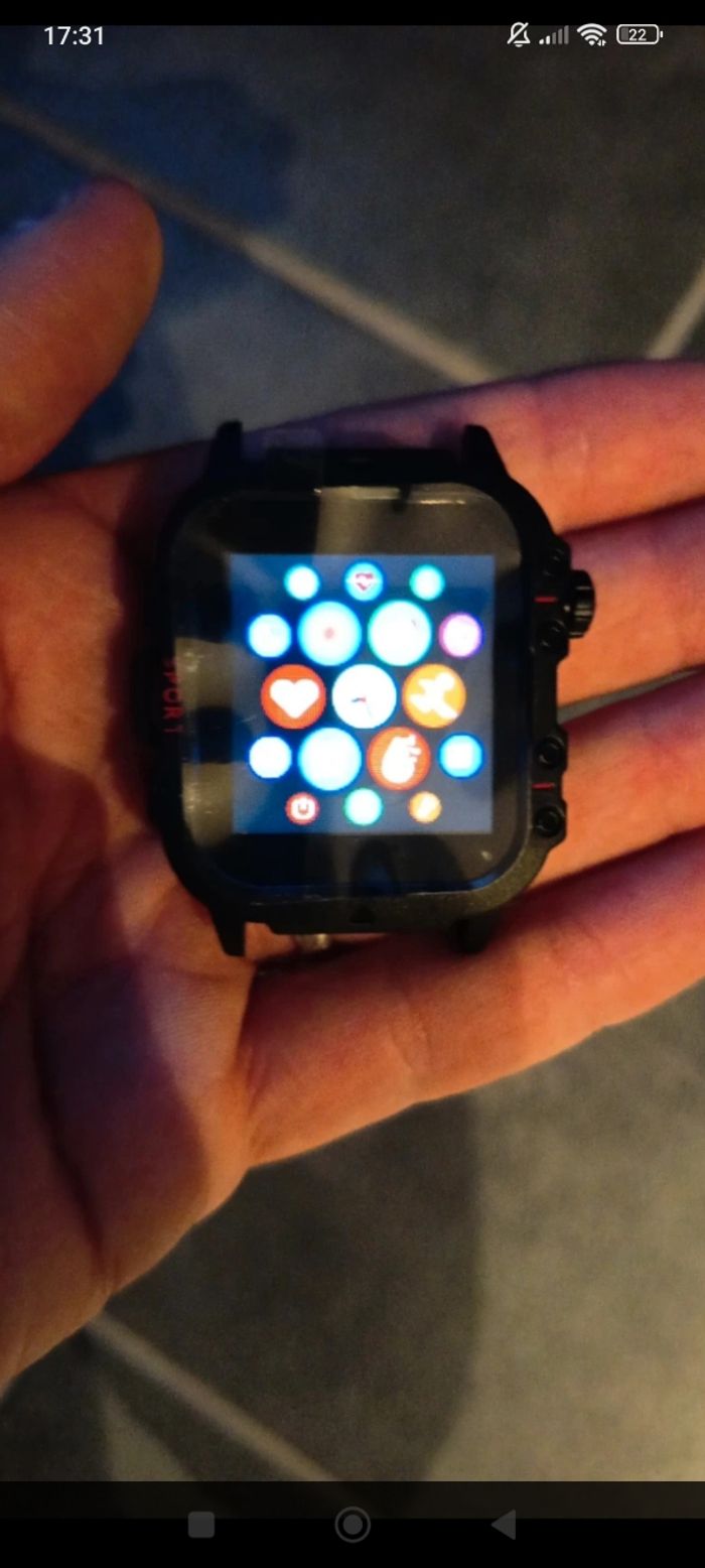 Montre connectée bluetooth neuf emballé avec
sa boîte et sa notice - photo numéro 6