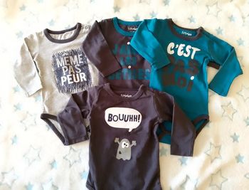 Lot de 4 bodies kimbaloo