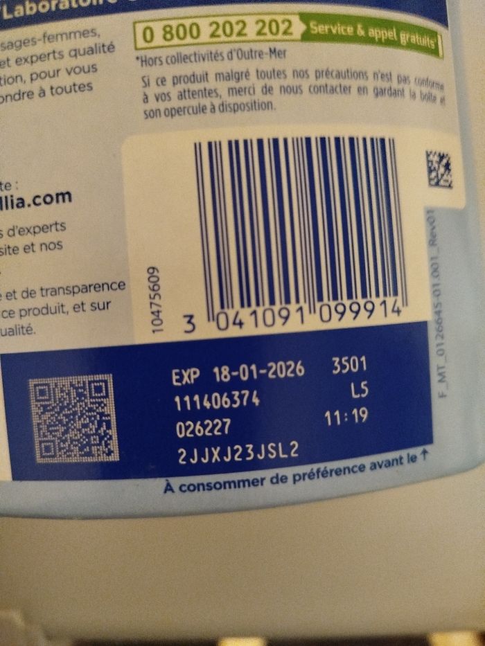 Lait gallia croissance - photo numéro 2