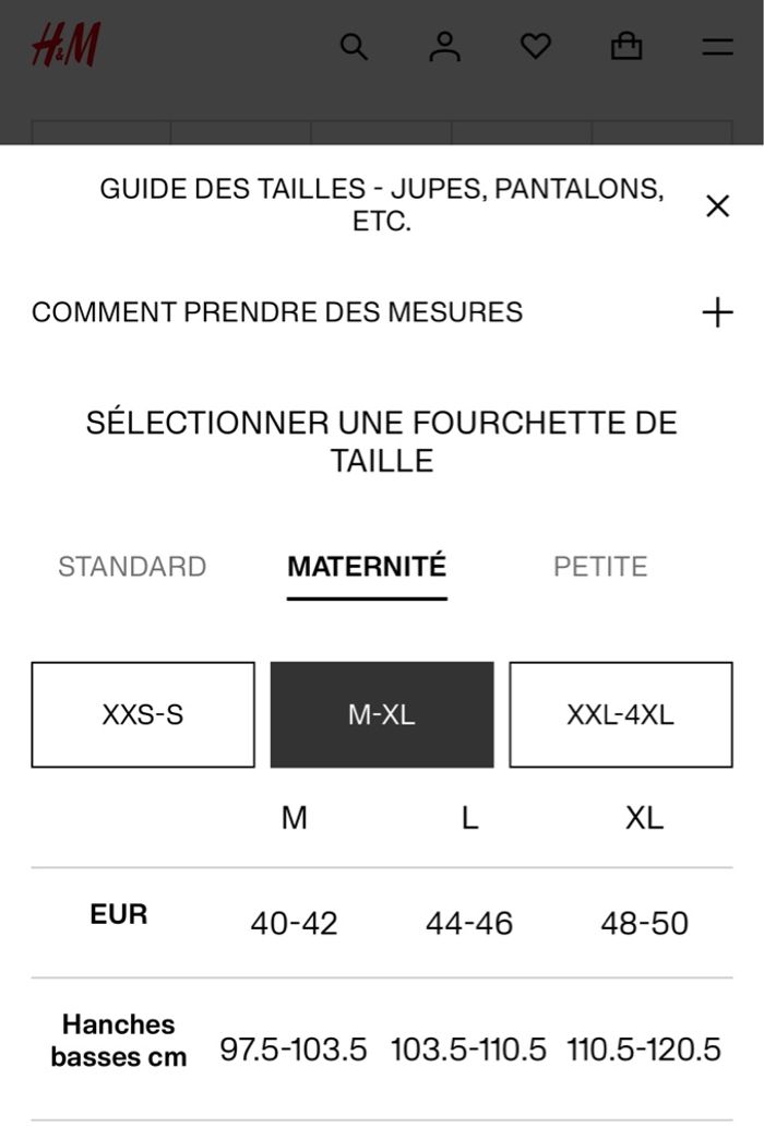 Short de grossesse h&m mama marinière - photo numéro 5