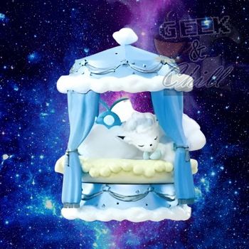 Figurine Re-Ment Pokémon - Nighty Night - Goupix d'Alola et Tylton