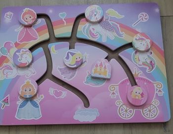 Puzzle princesse bois