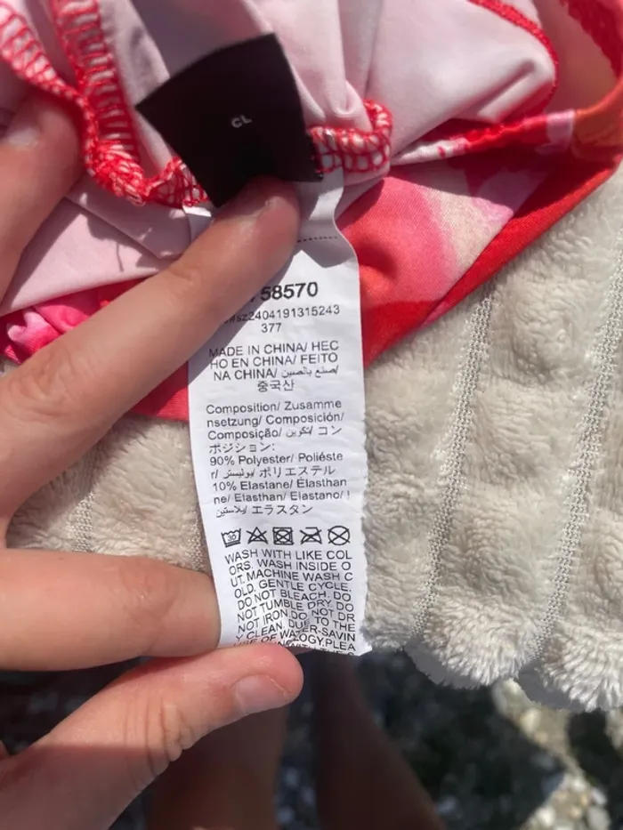 Top décontracté SHEIN en mousseline de soie, taille XS, imprimé floral - photo numéro 5