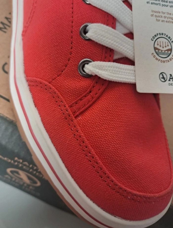 Aigle baskets en toile été femme P.39 neuves - photo numéro 12