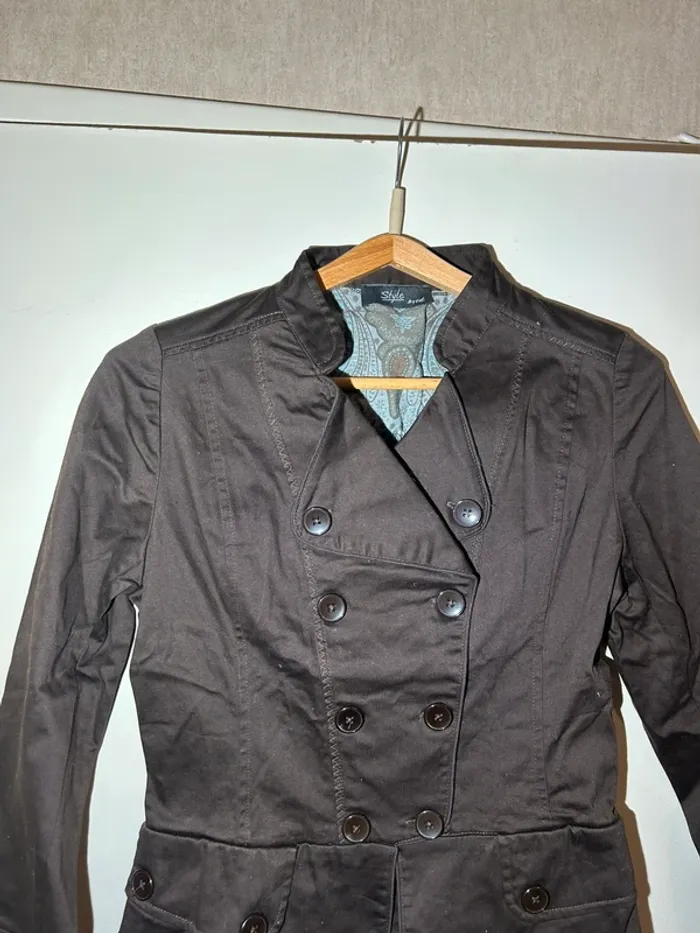 Blazer noir vintage style - photo numéro 5