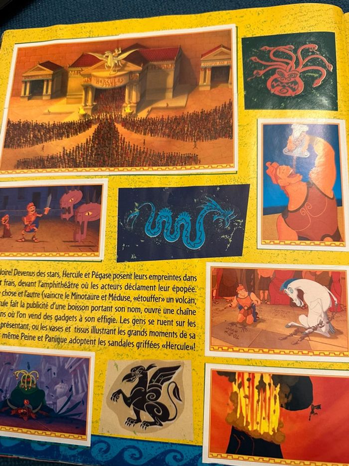 Album livre Panini complet stickers autocollants Disney Hercules - photo numéro 11