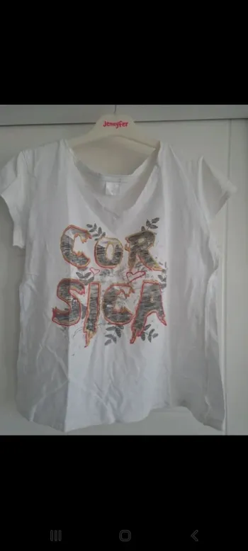T shirt Corsica Wolf M