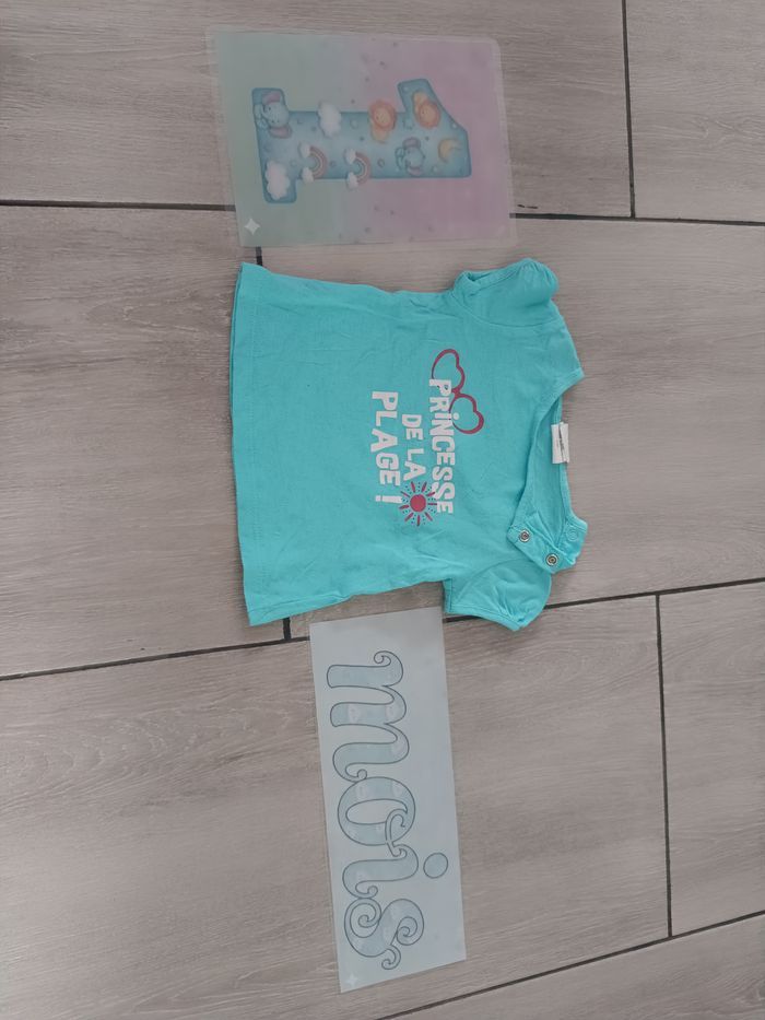 t-shirt 1 mois