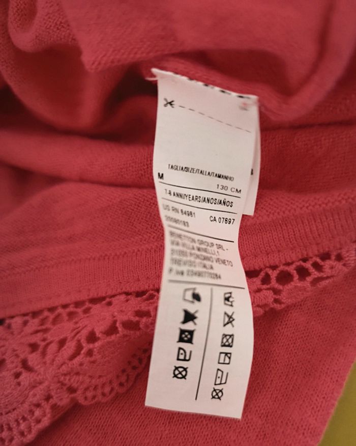 Boléro/Gilet fille 8 ans - Benetton - photo numéro 4