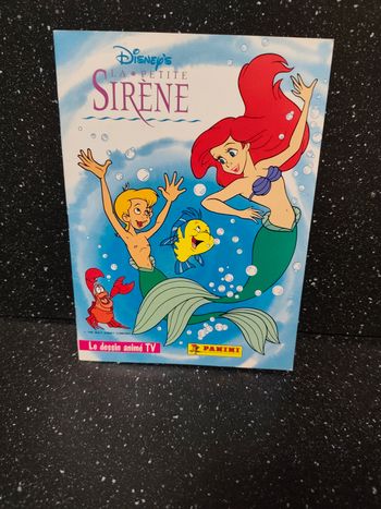 Album panini vintage la petite sirène Disney 