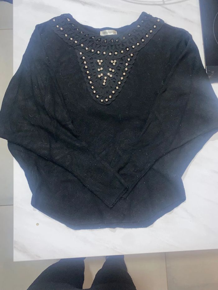 Lot de 3 pull clouté Taille unique - photo numéro 7