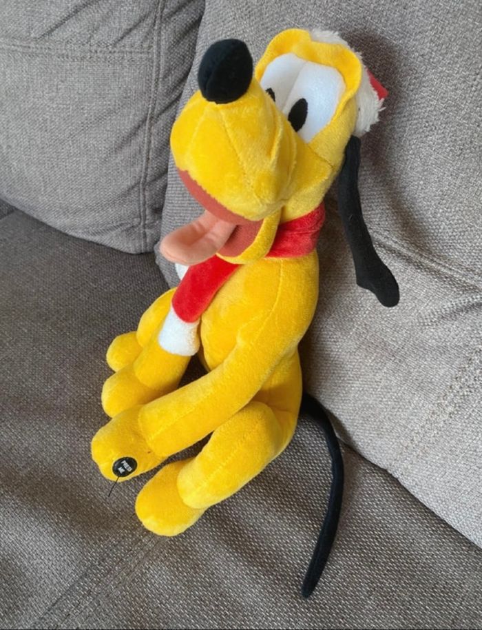 Peluche Pluto de Noël - photo numéro 2