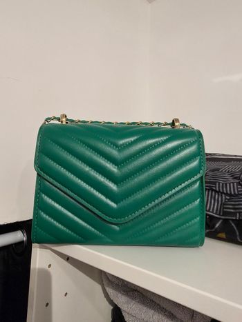 Sac bandoulière vert