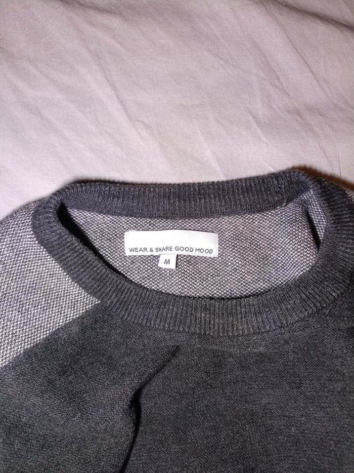 Pull gris - photo numéro 3