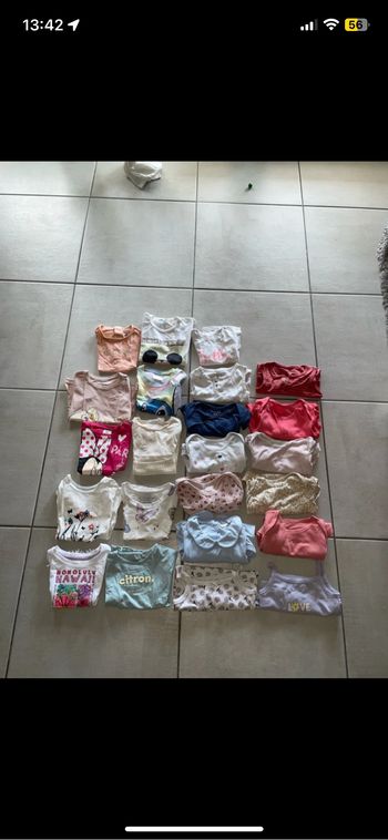 Lot été fille 18/24 mois
