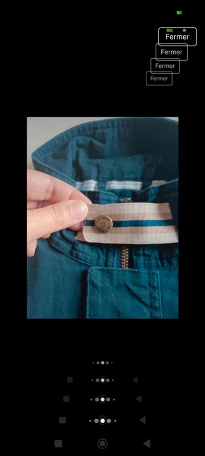 Veste blouson Harrington gilet zippé homme Adidas x Porsche design rétro vintage ancien taille XS - photo numéro 5