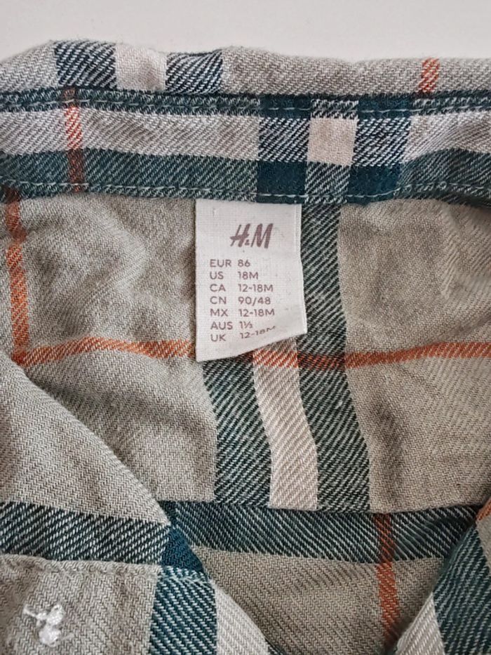 Chemise h&m 86cm - photo numéro 2