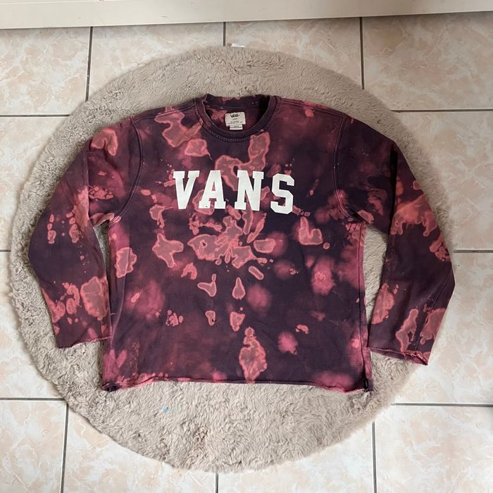 Sweat tie and dye Vans