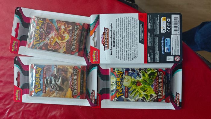 Artset booster flammes obsidiennes - scellé - Pokemon - Fr - photo numéro 2