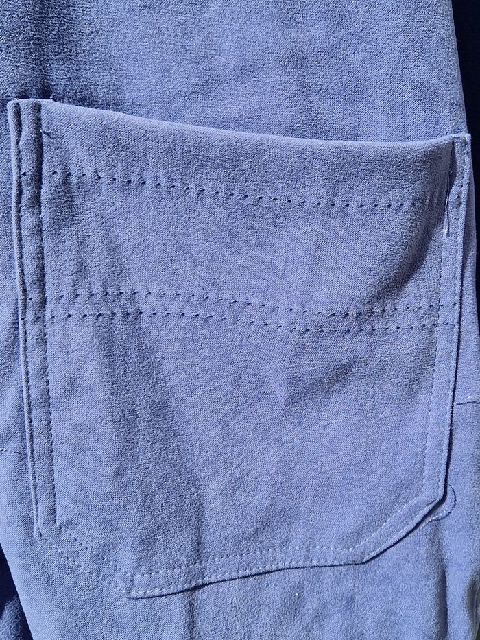 Jolie veste vintage jolie couleur et matière douce taille 50/52 - photo numéro 5