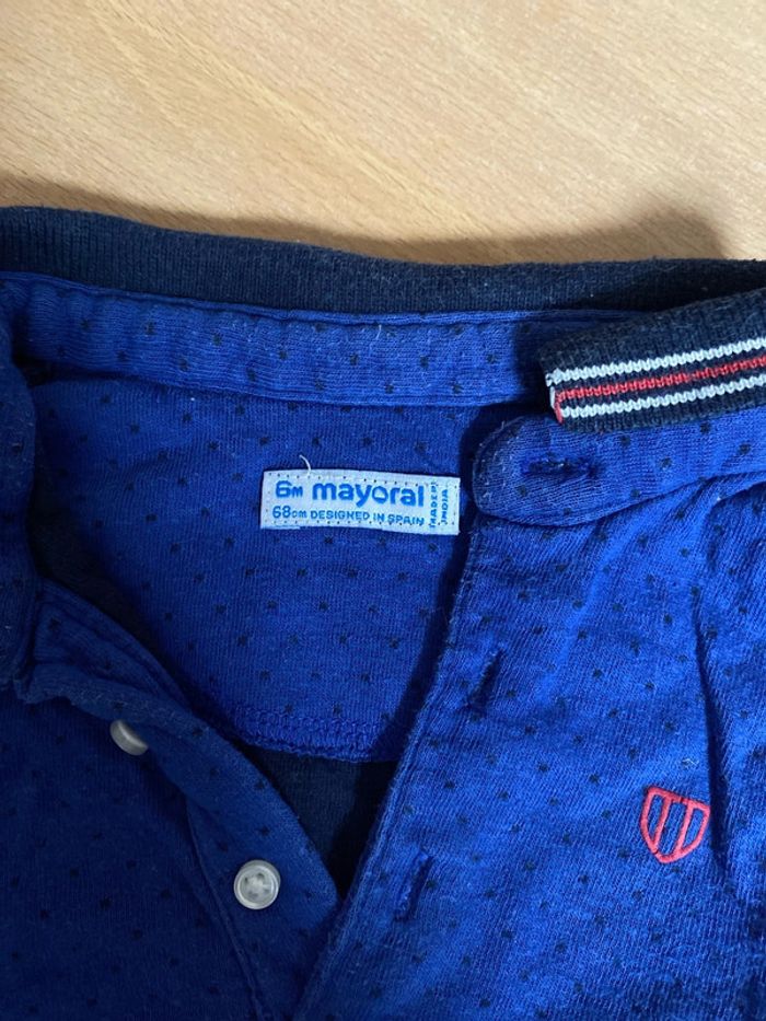 Polo bleu - photo numéro 2