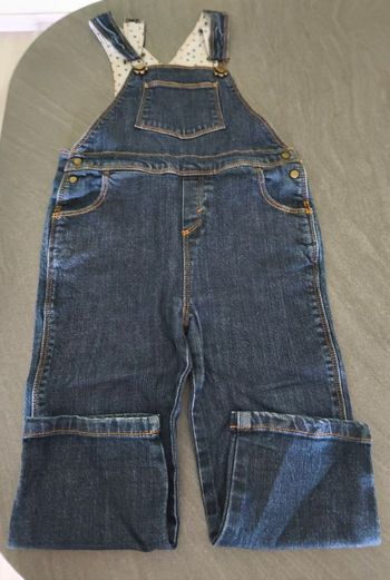 Salopette longue jeans Petit Bateau 3 ans 
