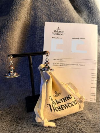 Boucle d’oreille orb tiny noir 