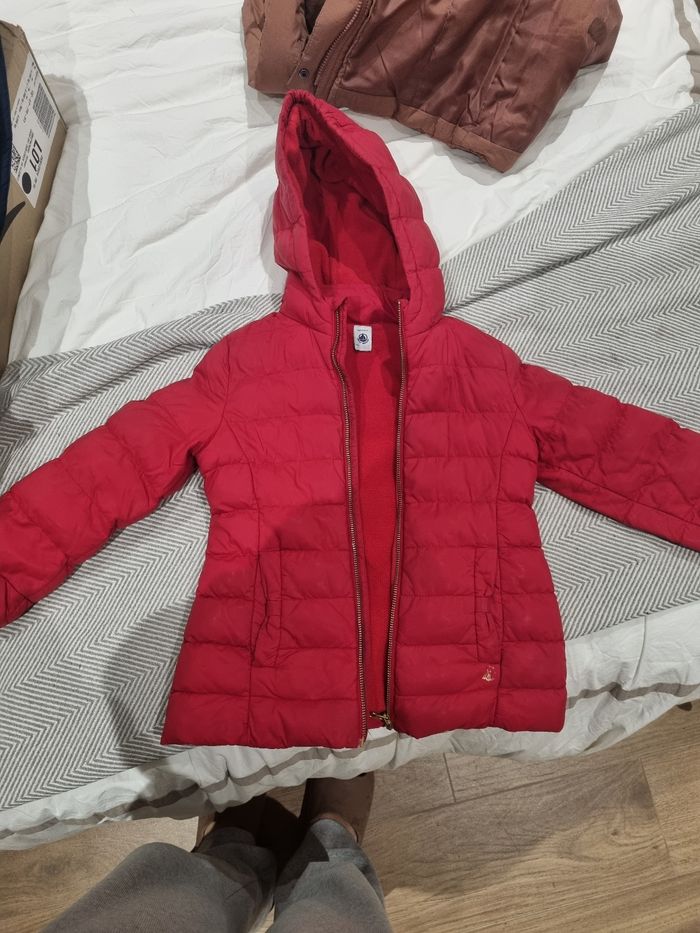 Doudoune petit bateaux rouge - photo numéro 2