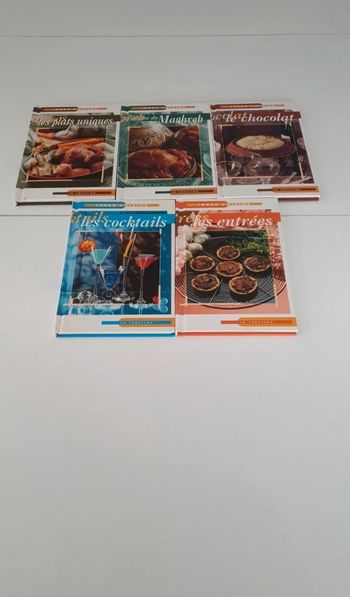 5 livres de recettes