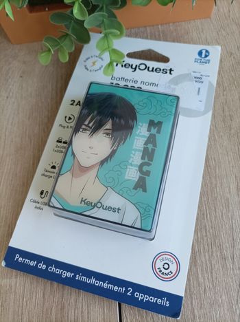 Batterie nomade motif manga keyouest