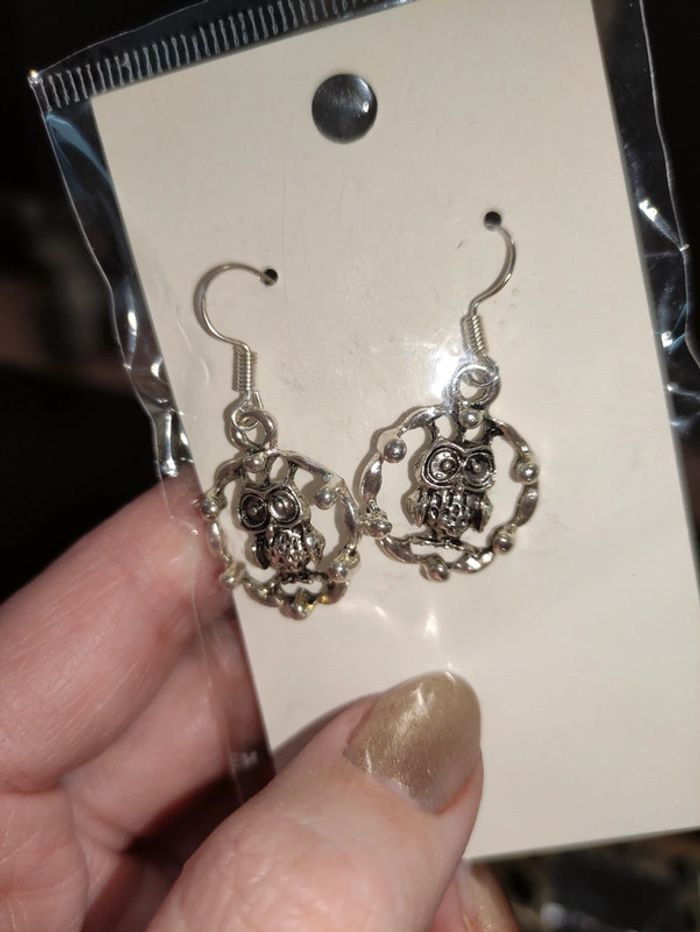 Lot de bijoux, chouette, hibou, perroquet. Neufs - photo numéro 7